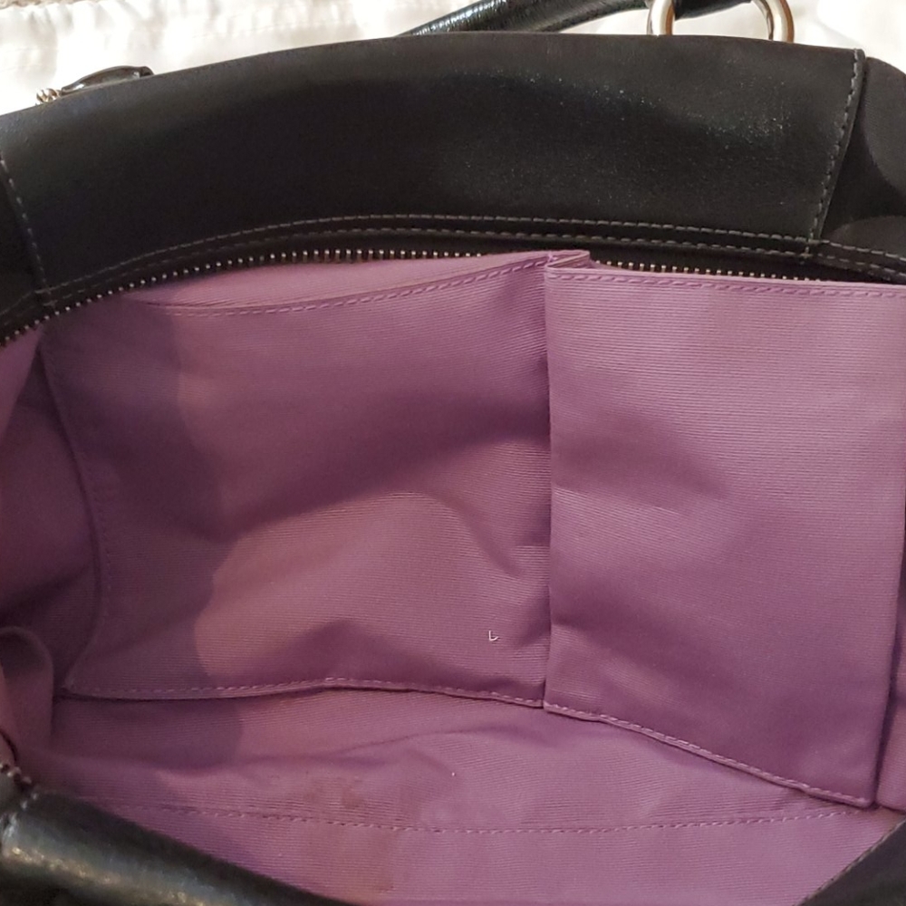 Coach Black Handbag. - Picture 5 of 5